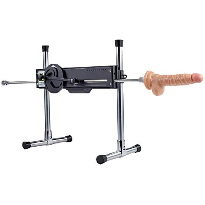 Electric Dual Penetration Sex Machine With Realistic Dildo, Adjustable Speeds - For Singles, Couples