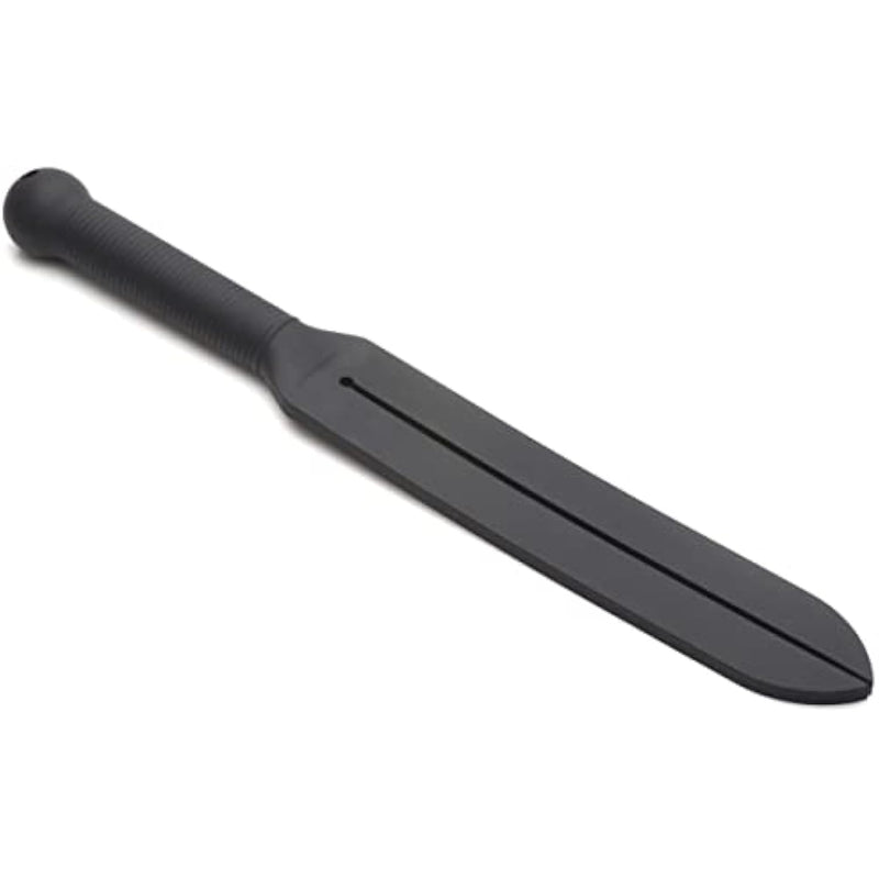 Stung Dual Tip Silicone Tawse Bdsm Paddle. Spanking Paddle Tool, Flogger Sex Whips And Sex Bondage Toys For Adult Women, Men And Couples. 15 Inches Long, Black