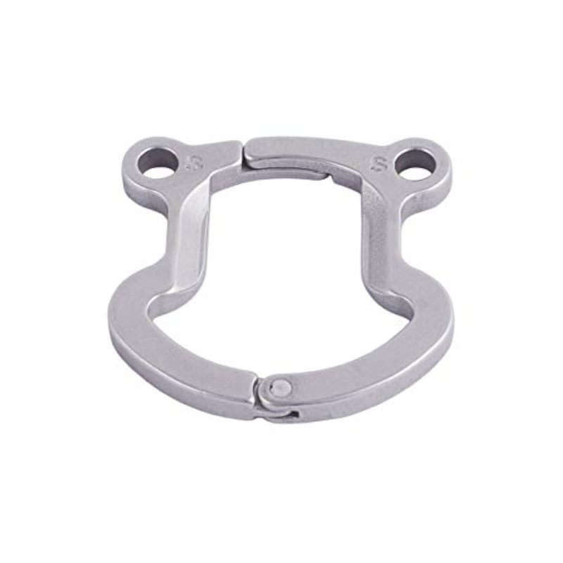 Men'S Virginity Lock Belt Male Chastity Cock Cage Anti-Off Ring F004 (For Testis Separation Base Ring?31Mm/ 1.22’’)