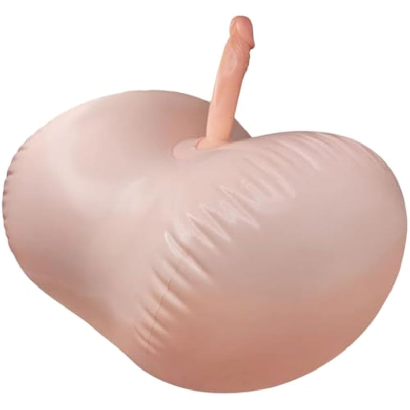 Sex Toys Sex Chair Inflatable Bouncy Pillow With Realistic Thrusting Silicone Dildo Adult Anal Toy With Strong Suction Cup For Couples Women Flesh Color