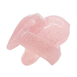 Ht-V4 Chastity Cage For Men | 5 Adjustable Wide Rings & 6 Colors | Beginner-Friendly | Adult Sex Toy With Sizing Guide (Pink With Silver Sparkles, Nub)