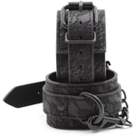 Handcuffs Pu Leather Bondage Restraints Sex Toys Adult Lace Pattern
