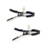 Adjustable Nipple Clamps - Versatile Bdsm Toy For Bondage Kink - Mix Pain & Pleasure - Compatible With Restraints, Clips, Attachments - Enhance Orgasms - Explore Your Freaky Side - Black