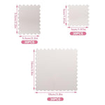 90 Pcs Watercolor Paper Stamp Set, 300 GSM Blank Cards in 3 Sizes for DIY Crafts