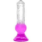 13 Inch Realistic Dog Knot Dildo, Huge Thick Clear Wolf Dildo With Strong Suction Cup, Fantasy Animal Big Dong Anal Plug Penis, Prostate Massage Adult Sex Toy For Women Men (Xxl)