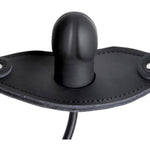 Inflatable Locking Silicone Penis Gag