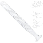 Thread Glass Anal Dildo - Crystal Penis, Dilatador Anal, Glass Anal Plug, Masturbation Anal Wand, Butt Plug Glass, Glass Anal Beads, Clear Dildo, Glass Dildo For Women Adult Toy