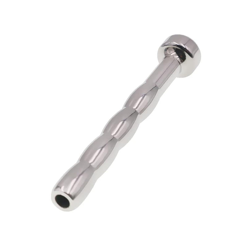 Short Sex Toys Stainless Steel Urethral Sounds Metal Penis Plug With Multi Beads Dilator Sex Toy Masturbation Rod Stimulation For Men(7Mm)