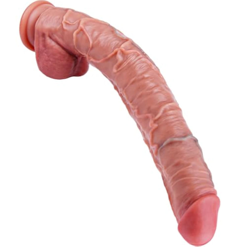 16.5-Inch Extra-Large Huge Dildo, Realistic Silicone Thickdildo,Big Suction Cup Widedildo,Xxl Fatdildo Adult Sex Toy,Large G-Spot Analdildo,Giant Long Dildo For Advanced Men And Women