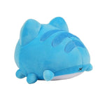 Mini Plush Toy - Officially Licensed - 8" Cute Blue Capoo In Lazy Pose – Soft Stuffed Animal – Kawaii Plushie For Kids, Girls, Boys & Anime Fans