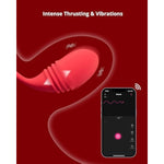 Vulse Vibrator Thrusting & Vibration 2 In 1 Sex Toys + Personal Lubricant Privacy Water-Based Lube Non-Sticky Lubrication For Men, Women And Couples