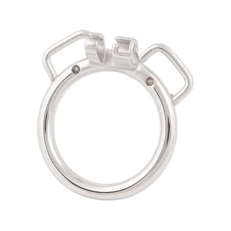 Chastity Device Cage Closed Base Ring Attachable Belt Cock Cage Base Ring For Men'S Chasity Cage Stainless Steel Virginity Lock Jh545 40mm and 50mm