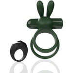 Remote Controlled Ohare Xl Vibrating Ring - Vibrating Cock Ring - Deep Vibrations - Penis Rings - Couple Sex Toys - Dick Rings For Mutual Pleasure - Green