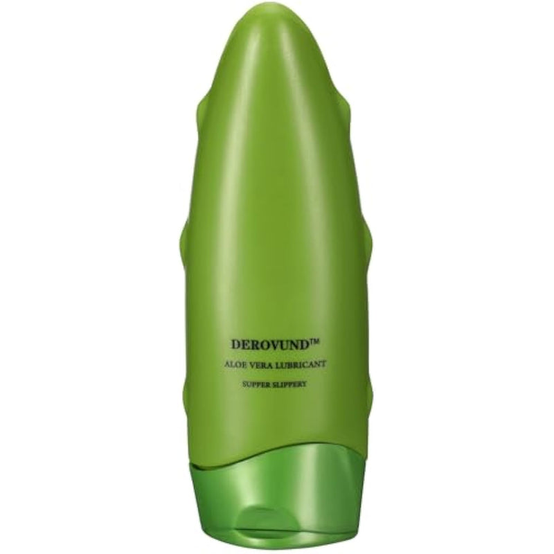 Aloe Vera Super Slippery Organic Water-Based Personal Lubricant For Sexual, Vaginal, Oral And Anal Use - Long Lasting, Paraben-Free - 4 Oz