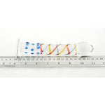 Glass Dildo Wand Penis - Crystal Pleasure Wand Penis G-Spot Stimulation Anal Butt Plug Realistic Dildo, 1.0 Count