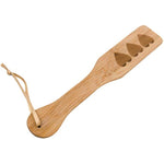 Bamboo Spanking Paddle For Adults, 12.5Inch Heart Paddle For Sex Play
