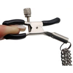 2Pcs Nipple Clips Nipple Clamps Nipple Chains Adjustable Pressure Body Rings Body Chains Necklace Stainless Steel Adjustable Non Piercing Chain For Women Faux Jewelry Clip Great Gift