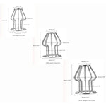 Hollow Anal Plug Set, 3 Pack Of Stainless Steel Hollow Tunnel Butt Plug Speculum Spreader Metal Fetish Plug Adult Sex Toy For Men, Women, Couple Lovers