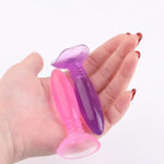 2Pcs Mini Anal Plug, Anal Training Set For Anal Sex Beginners Advanced Users Sm Sex Game Play, Small Butt Plug Sex Toys With Suction Cups