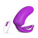 Wearable Anal Plug - Vibration During Sex Stimulates The Anus, Outdoor Sm Training, Usb Charging, Mute Waterproof, Couple Fun Sex Toy (Purple)