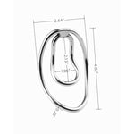 Male Chastity Clip Penis Clip Penis Restraint Device For Crossdressing Roleplay, Stainless Steel Fufu Clip Men Bdsm Bondage Sex Toy