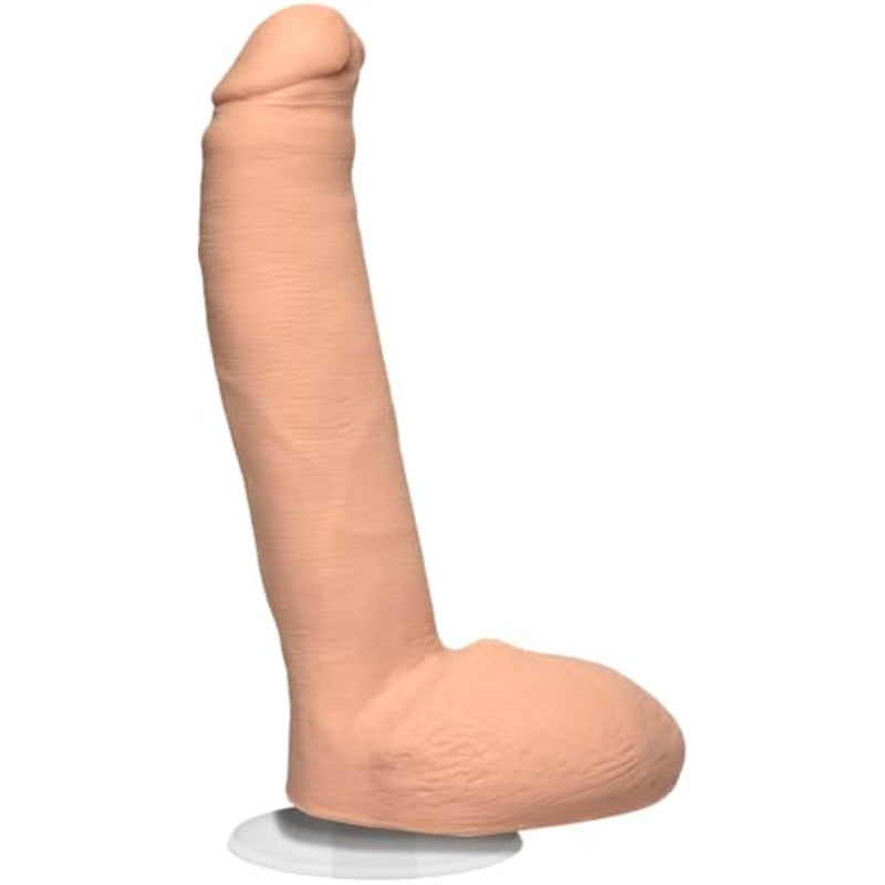 Doc Johnson Signature Series - Tommy Pistol - 7.5 Inch Realistic ULTRASKYN Dildo with Removable Vac-U-Lock Suction Cup - F-Machine & Harness Compatible - for Adults Only, Vanilla