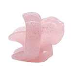 Ht-V4 Chastity Cage For Men | 5 Adjustable Wide Rings & 6 Colors | Beginner-Friendly | Adult Sex Toy With Sizing Guide (Pink With Silver Sparkles, Nub)