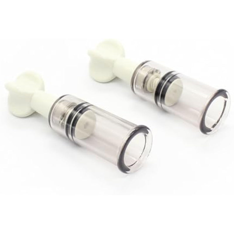 [Two Pieces]-A Vacuum Breast Pump-Female Masturbation Device-Chest Massage-Breast Stimulator-Adult Products (Od: 1.65 Inch)