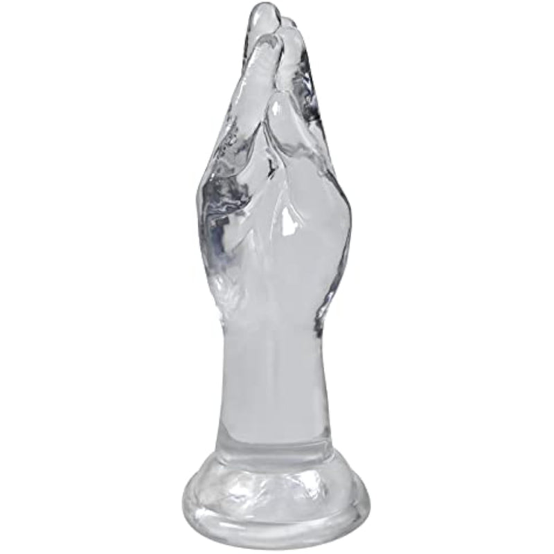 Realistic Hand Dildo With Strong Suction Cup Fist Anal Plugs Butt Plug Vaginal Or Anal Fisting For Men Women Transparent