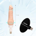 Heating & Vibrating Dildo Sex Machine With Suction Cup, Automatic Thrusting Device For G Spot & Anal Toys, Adult Sex Toy, 3Xlr Connector