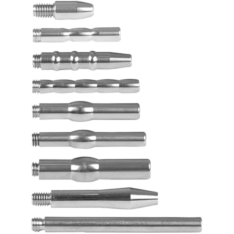 9 Pcs Sex Toy Sound Urethral Plug Urethral Toy Chastity Lock Accessories Urethra Trainer Set Chastity Device Urethral Masturbation Stick Catheter Sound Penis Plug For Male Urethra Stimulation