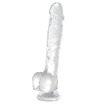 14 Inch Large Realistic Dildo for Hands-Free Play, G Spot Stimulation with Strong Suction Cup