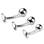 Anal Plug for Novice Development and Outdoor Activities - Mushroom Head Curved Massage Stick