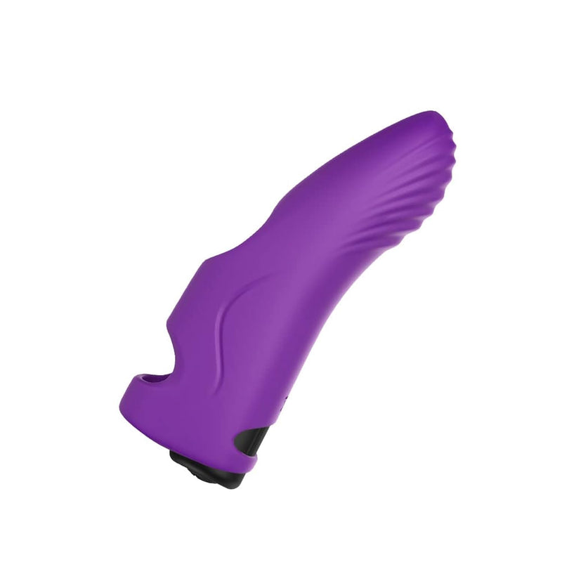 Bullet Vibrator With Finger Silicone Sleeve, Adult Toys Powerful Rechargeable With 9 Vibration Modes Stimulator Clitoris, Nipples And G Spot, Sex Toy For Female Or Couples Sexual Pleasure (Purple)