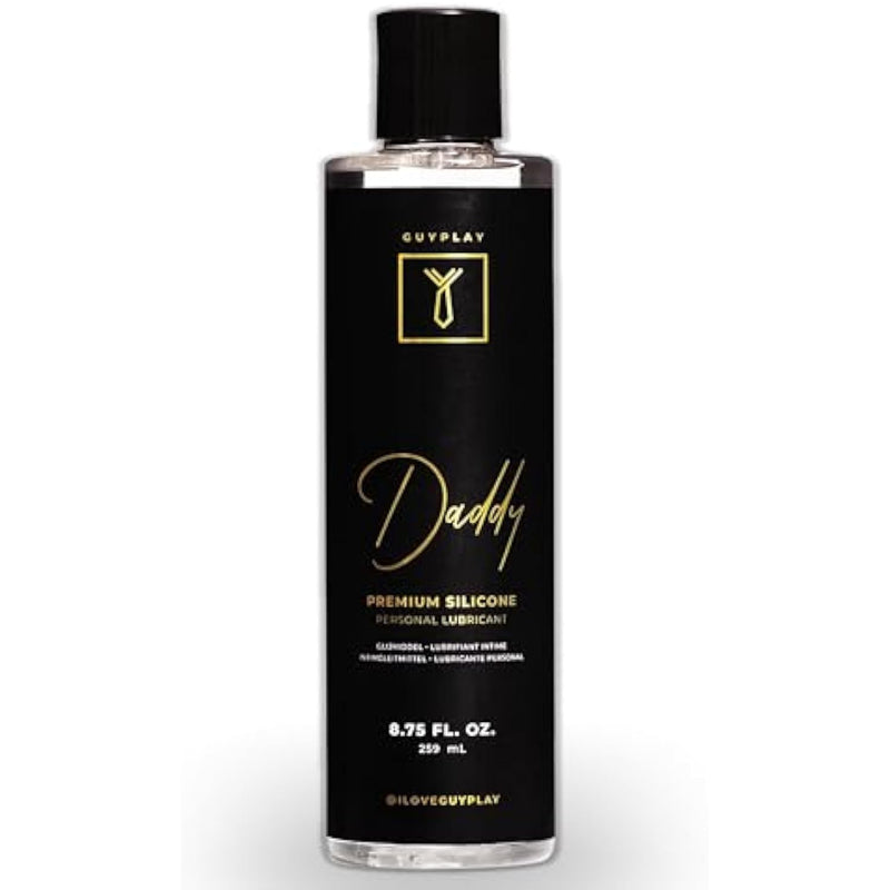 Daddy Premium Silicone Personal Lubricant By - Silicone Based Lube For Men, Women And Couples - Long Lasting Water Resistant Latex Safe Silicone Lube, 8.75 Fl Oz