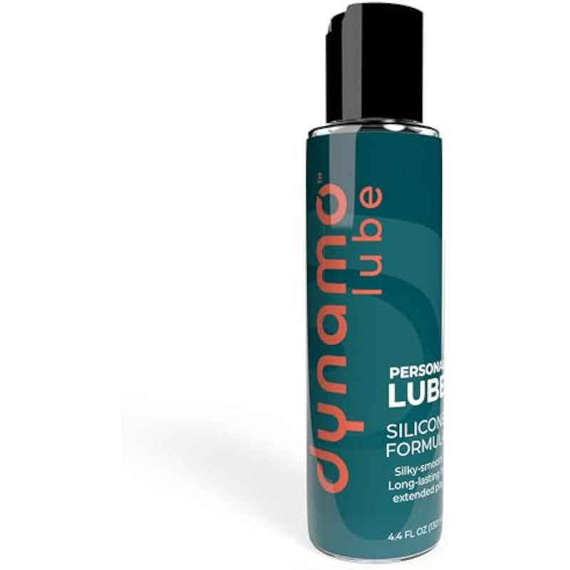 Dynamo Lube Silicone Based Formula 4.4Oz - Silicone-Based Personal Lubricant, Lube For Men, Women, And Couples
