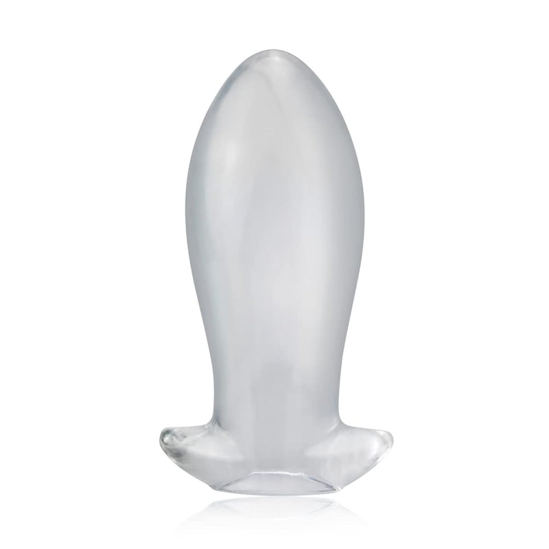 Super Big Anal Plugs, Transparent Butt Plug Prostate Massage Anus Dilator Vaginal G-Spot Orgasm Masturbation Sex Toy For Beginner Advanced Men Women (M)