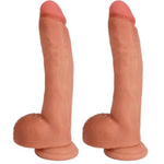 Lynx 9 Inch Ultra-Realistic Dual Density Adult Toy with Ball Texture - Light