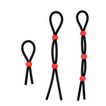 Adjustable Cock Ring Set Love Rings Basic Penis Ring Sex Toys,3 Pcs Rope Ring,Silicone Delay Resistance Penis Exercise Ring/Sports Ring,Adult Sex & Games Ring Penis Cock Ring For Man Or Couples