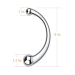 8 Inches Metal Pure Wand For Her Him Women Men