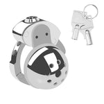 Metal Chastity Cage Male Chastity Device Cock Cage Sex Toys For Men With Adjustable Ring Design And Invisible Lock Male Penis Cage Couple Sex Toys For Men And Women Adults