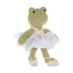 Ballet Frog Stuffed Animals For Kids, Soft Cute Plush Toys For Baby Girl And Boy, Fluffy Ballet Frog