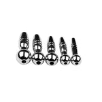 Stainless Steel Plug Penis Ring Dilator Sex Toys Dilator Urethral Sounds Dilator Urethra Hollow Adult Gifts Anal Expand(8Mm)