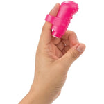 Charged Fingo Vooom – Pink Finger Vibe – Waterproof, Discreet Mini Clitoral Toy For Women – 10-Function Bullet Massager