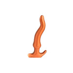 Long Butt Plug Ultra Soft Liquid Silicone Sinuous Anal Plug Anus Dilator For Beginner Advanced Men Women (S)
