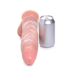 Lynx 11-Inch Realistic Dildo with Balls, Featuring a Strong Suction Cup Base and Made from Enhanced PVC Material