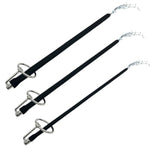 Metal Silicone Carabiner Penis Plug Hollow Cock Urethral Sound Adult Erotica Spreader Urinary Catheterization Man Sex Masturbation Toys (6Mm)