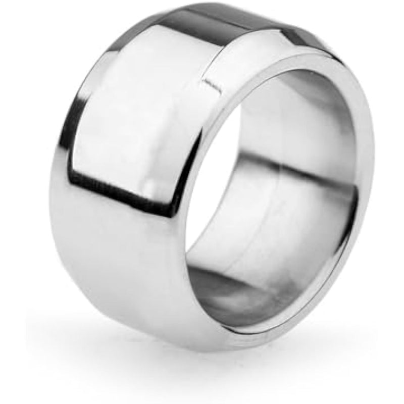 Stainless Steel Male Penis Cock Ring Metal Cock Penis Ring For Enhance Male Long-Lasting Erection Sex Toy 26Mm