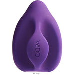 Yumi Clitoral Vibrator, Rechargeable Lay-On Adult Sex Toy For Women, Waterproof Finger Vibe, Easy Grip Handle (Purple)