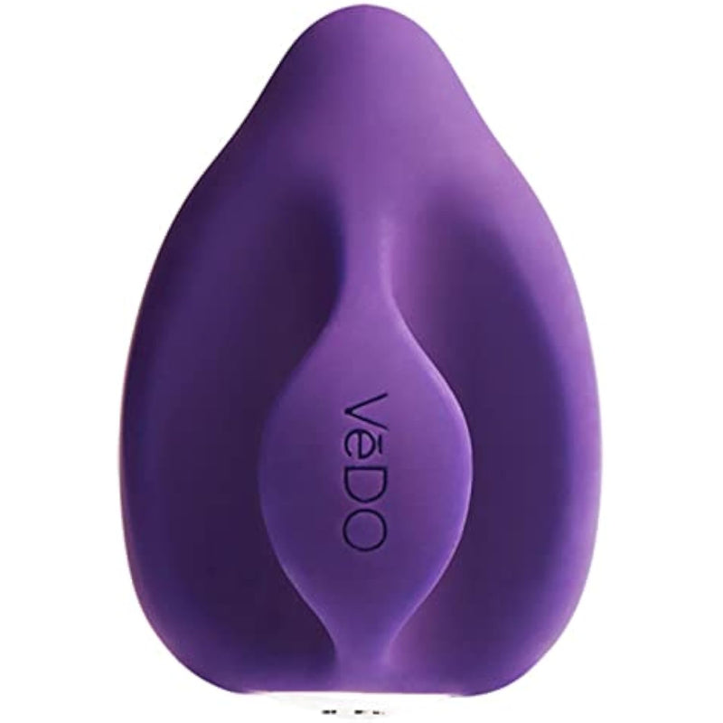 Yumi Clitoral Vibrator, Rechargeable Lay-On Adult Sex Toy For Women, Waterproof Finger Vibe, Easy Grip Handle (Purple)